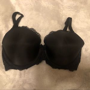Victoria’s Secret black lacy push up bra